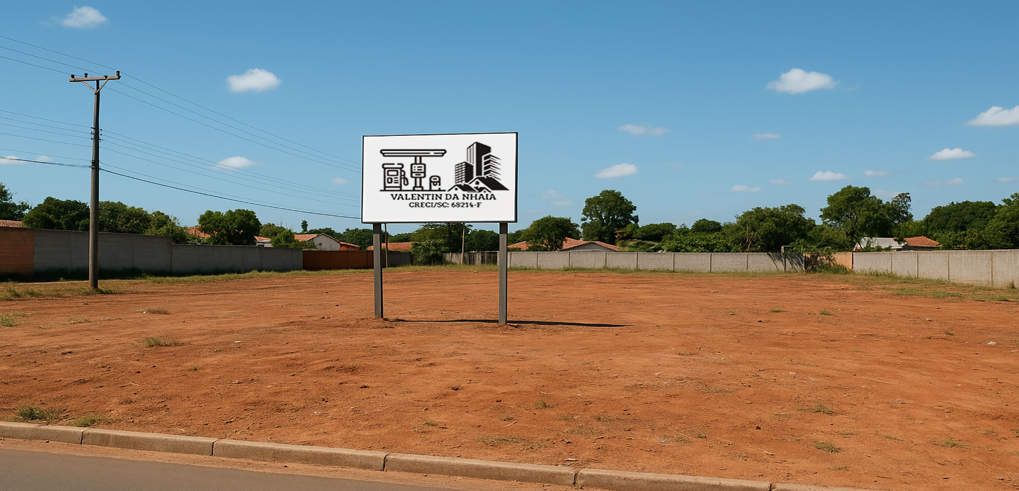 Imagem de um posto de combustível